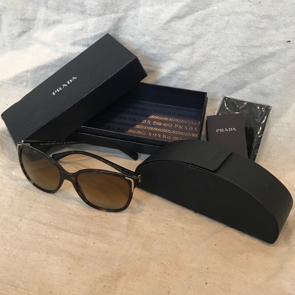 ***SOLD*** PRADA ‘Havana’ Polarized Sunglasses
